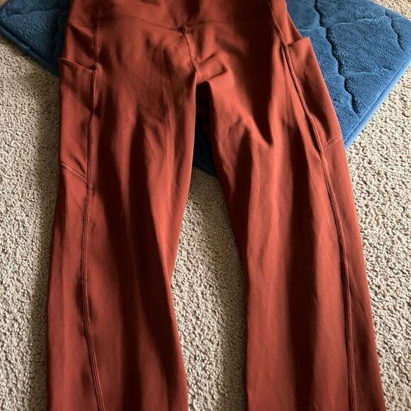 Fabletics rust leggings small - Picture 6 of 7